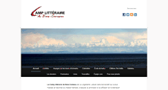 Desktop Screenshot of camplitterairedebaiecomeau.org